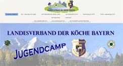 Desktop Screenshot of jugendcamp-bayern.com