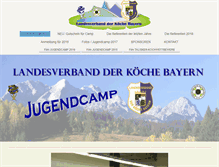 Tablet Screenshot of jugendcamp-bayern.com